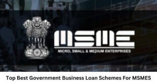 Top Best Government Business Loan Schemes For MSMES and Startup